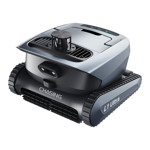 Chasing L1 Ultra cordless robotic pool cleaner, front three-quarter view