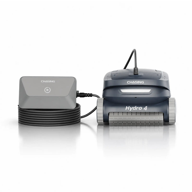 Chasing Hydro 4 corded robotic pool cleaner, corded mode