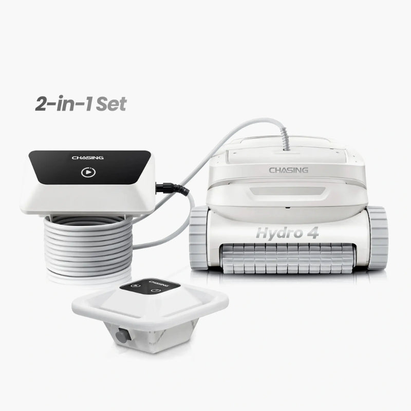 Chasing Hydro 4 robotic pool cleaner