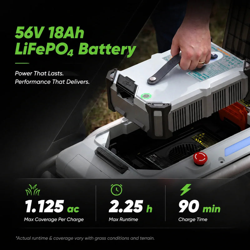 Mowrator S1 4WD with 18Ah battery