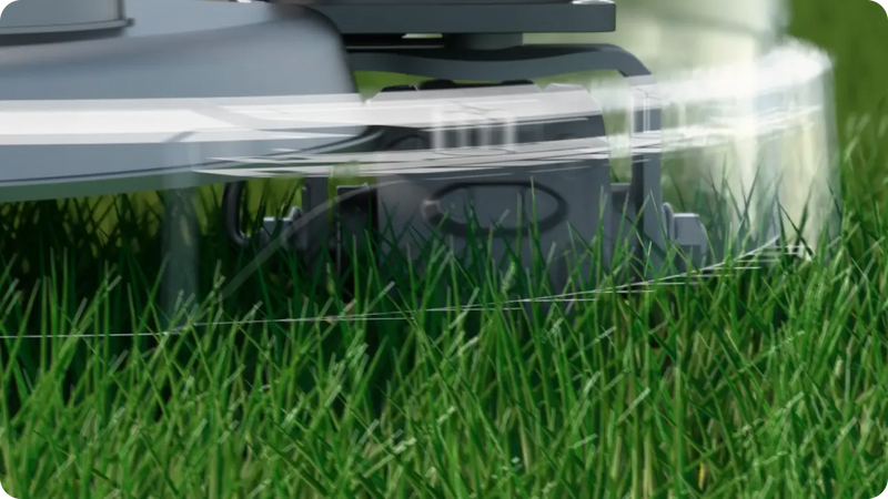 Sunseeker Elite X7 Pro robotic lawn mower, rear steering motor