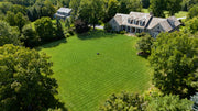 Sunseeker Elite X4 robotic lawn mower, intelligent path planning with striped results