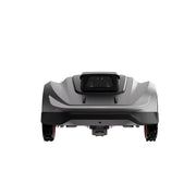 Sunseeker Elite X5 Gen 2 robotic lawn mower, front view from below on white