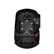 Sunseeker Elite X5 Gen 2 robotic lawn mower, underside chassis and cutting disc