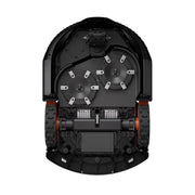 Sunseeker Elite X7 Gen 2 robotic lawn mower, underside chassis and cutting discs