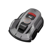 Sunseeker Elite X7 Plus Gen 2 robotic lawn mower, front three-quarter view on white