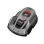Sunseeker Elite X7 Plus Gen 2 robotic lawn mower, front three-quarter view on white