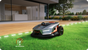 Sunseeker X4 with 360-degree 3D LiDAR mowing beside a house