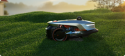 Sunseeker X4 floating cut system on a lawn