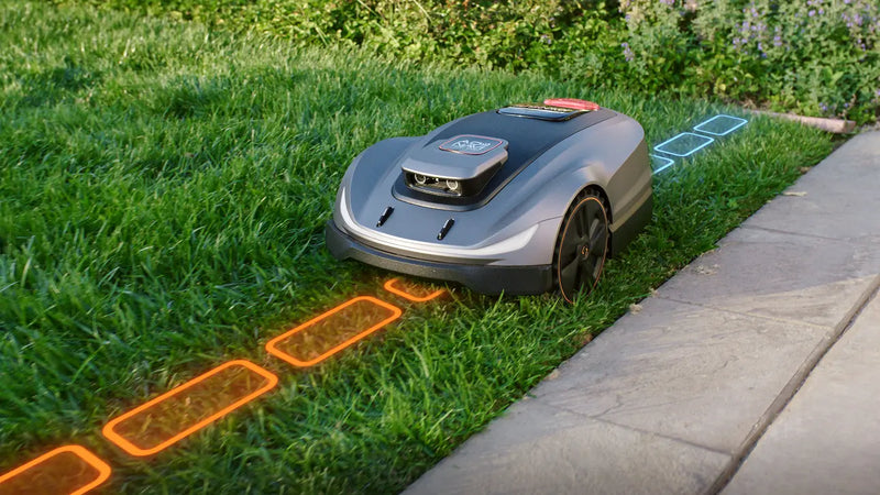 Sunseeker Elite X5 robotic lawn mower, virtual boundary in the app