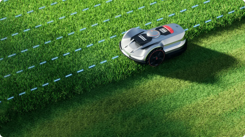 Sunseeker Elite X7 Pro robotic lawn mower, intelligent path planning