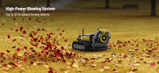 Yarbo Blower feature: high-power blowing system. Up to 21 N clears heavy debris.