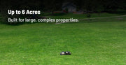 Yarbo Lawn Mower Pro feature: Up to 6 Acres. Built for large, complex properties.