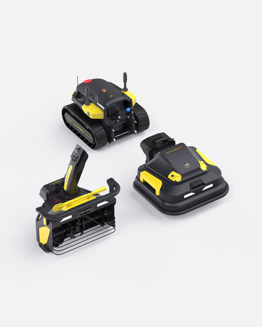Yarbo Lawn Mower Pro + Snow Blower bundle: Core with mower module plus Snow Blower Module