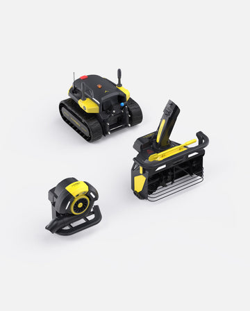 Yarbo Snow Blower + Blower bundle: Core with Snow Blower Module plus Blower Module