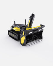 Yarbo Snow Blower robotic snow blower, Core with Snow Blower Module attached
