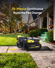 Yarbo Y40P Blower in use