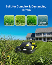 Yarbo Y40P Lawn Mower Pro Robotic Lawn Mower | Upgraded Core + Module, 7 Acres Weekly (image 6)