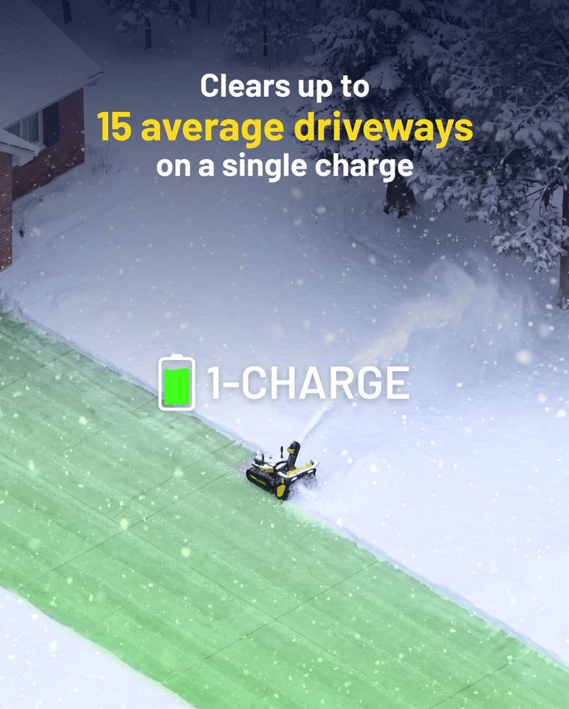Yarbo Y40P Snow Blower Gen 2 Robotic Snow Blower | Upgraded Core + Module, 24 in 2-Stage (image 7)